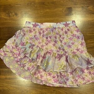 Love Shack Fancy size M flouncy mini skirt. Excellent condition.